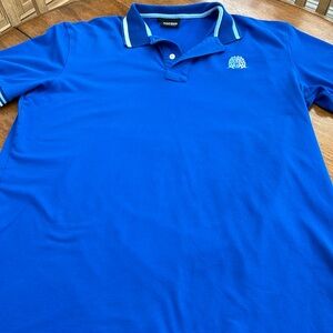 Maceoo Royal Blue golf  polo shirt 3XL